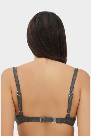 Corpetto Judith Glitter Army