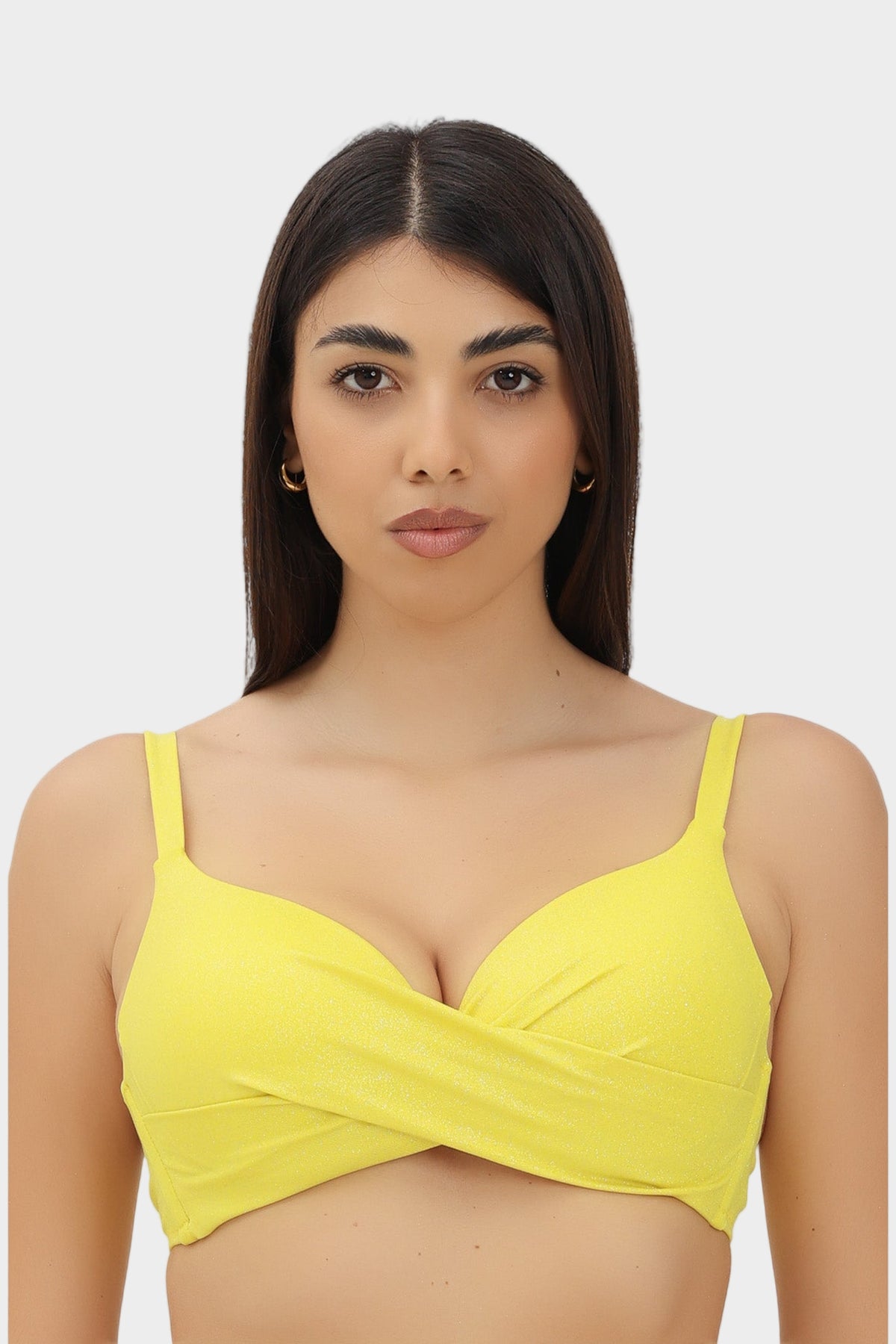 Corpetto Judith Glitter Giallo