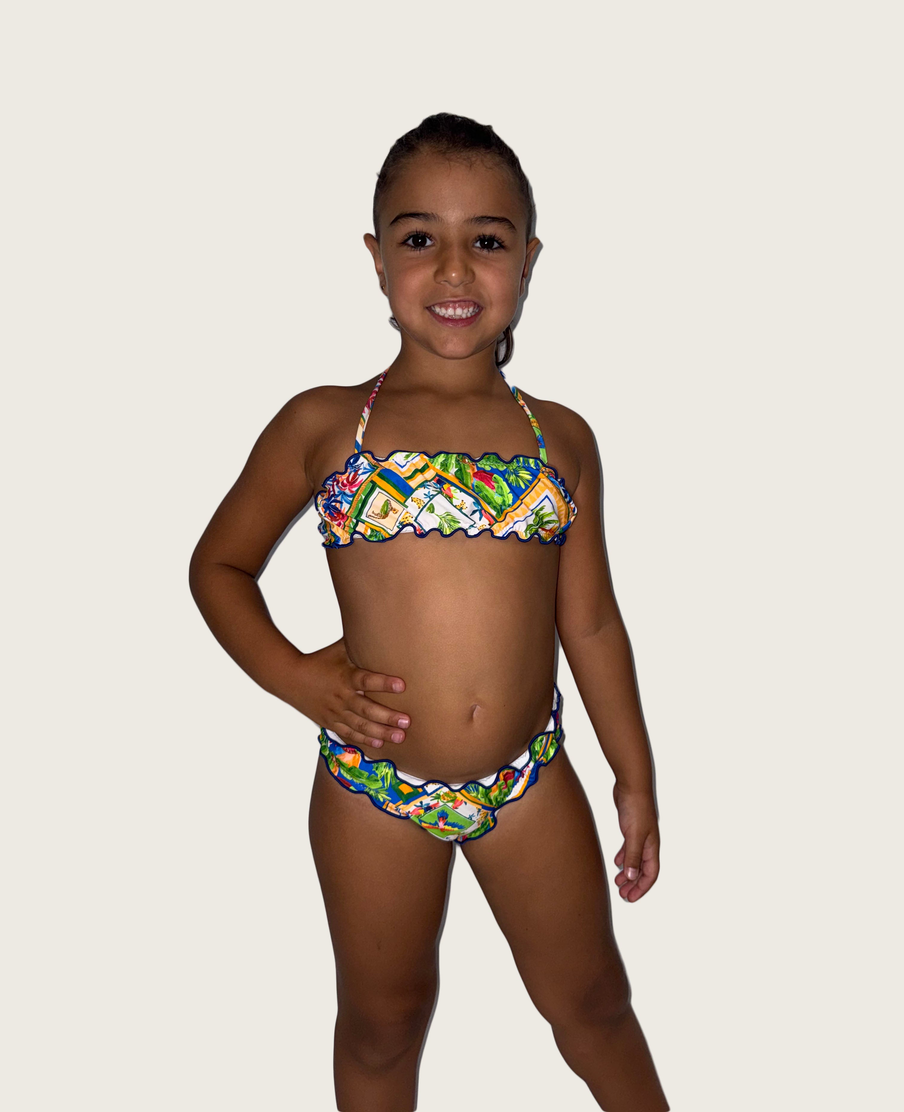 Bikini arricciato Bimba