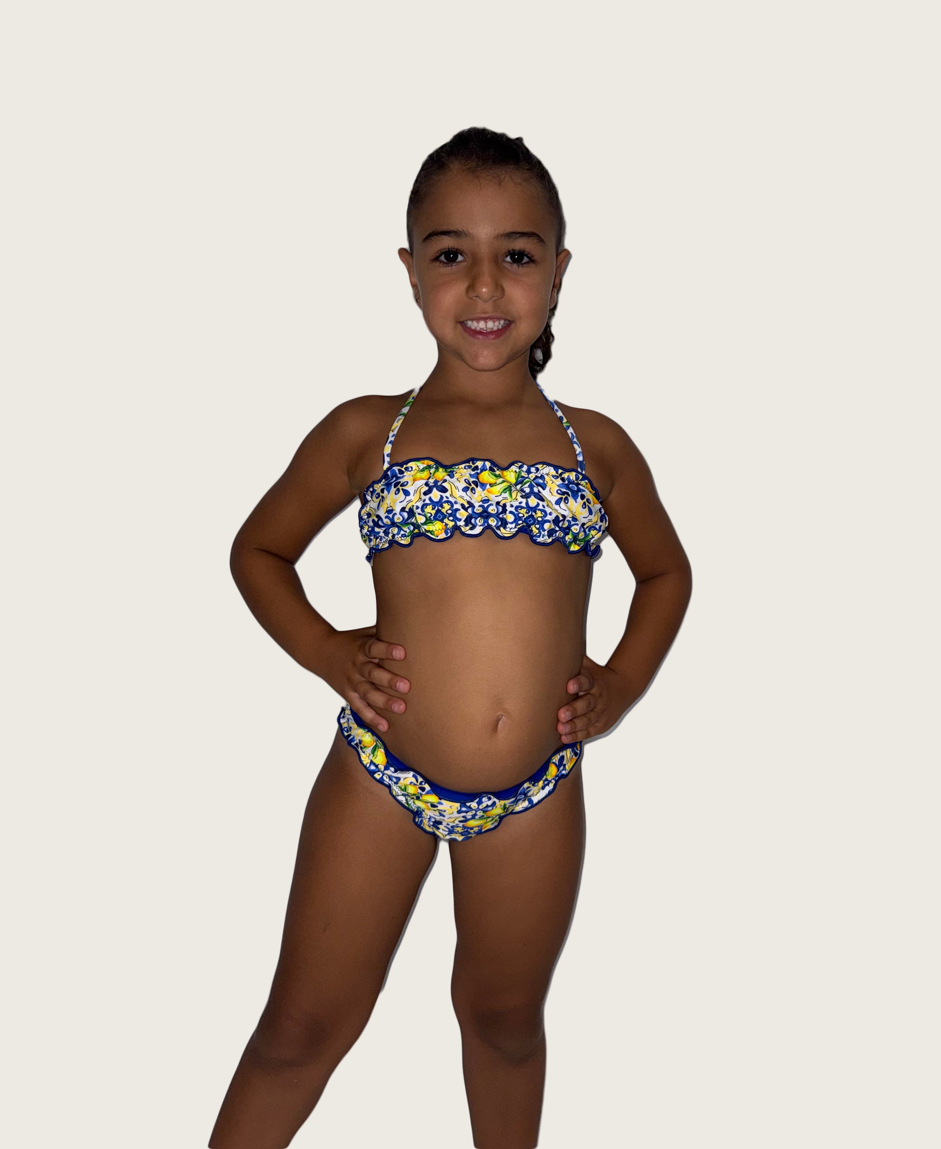 Bikini arricciato Bimba