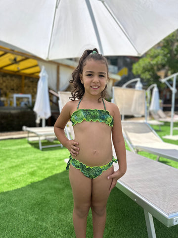 Bikini arricciato Bimba