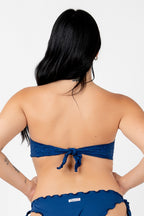 Broderie anglaise shirred band