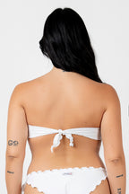 Broderie anglaise shirred band