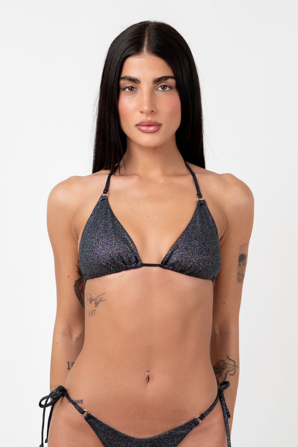 Triangolo Anellini Glitter