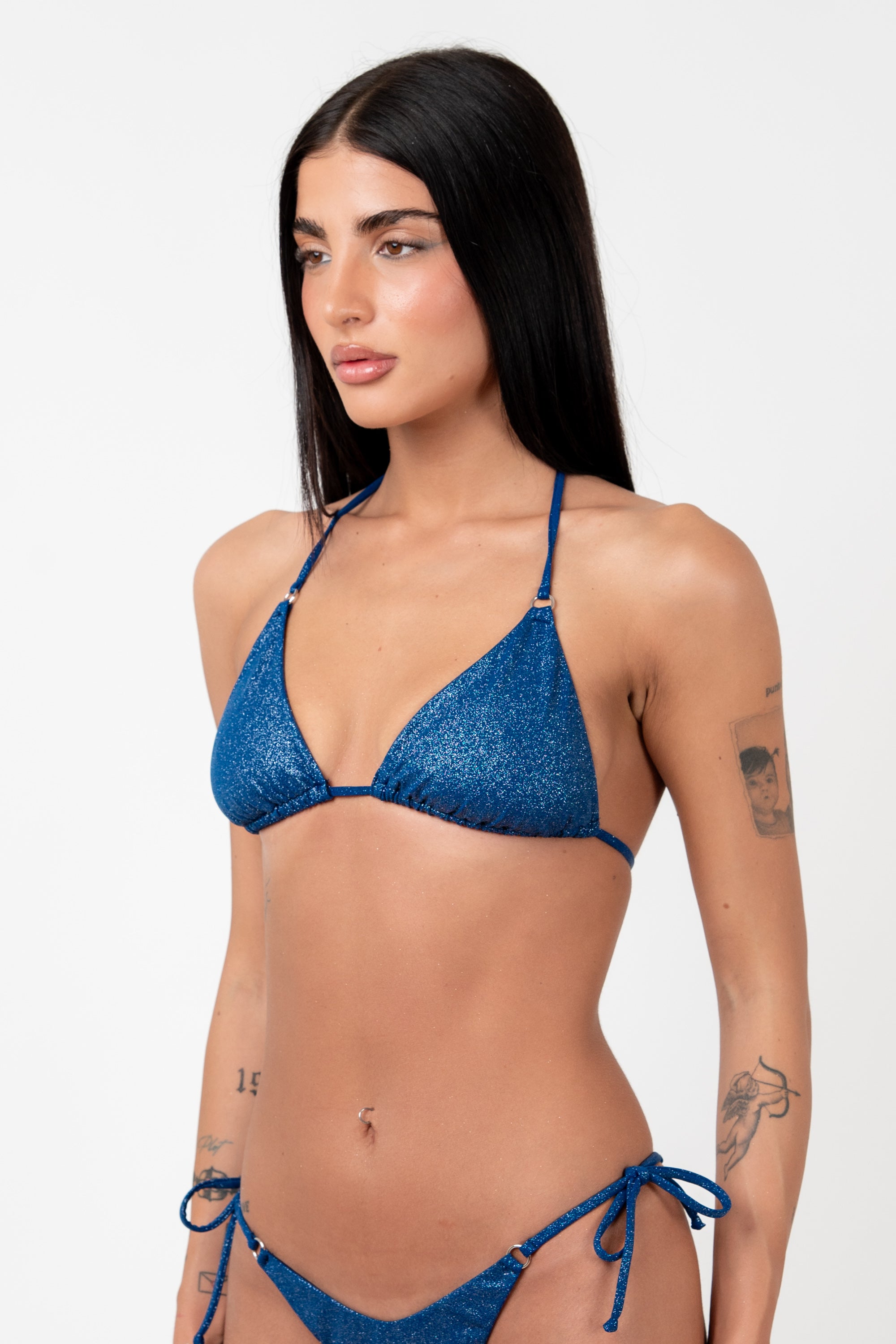 Triangolo Anellini Glitter