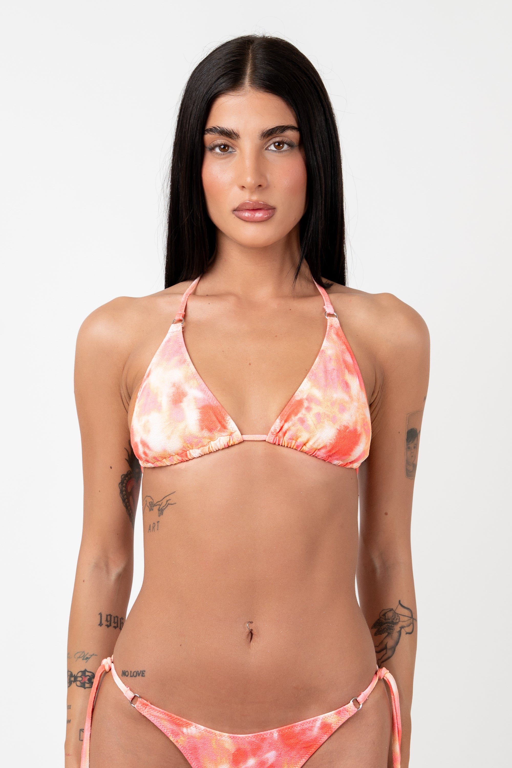 Triangolo Goffrato Tie Dye