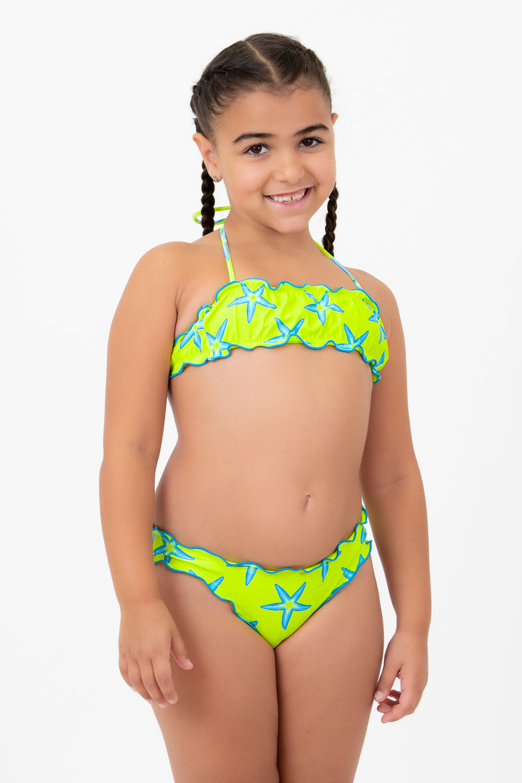 Bikini Fascia Frou-Frou Bimba - Stella Flo