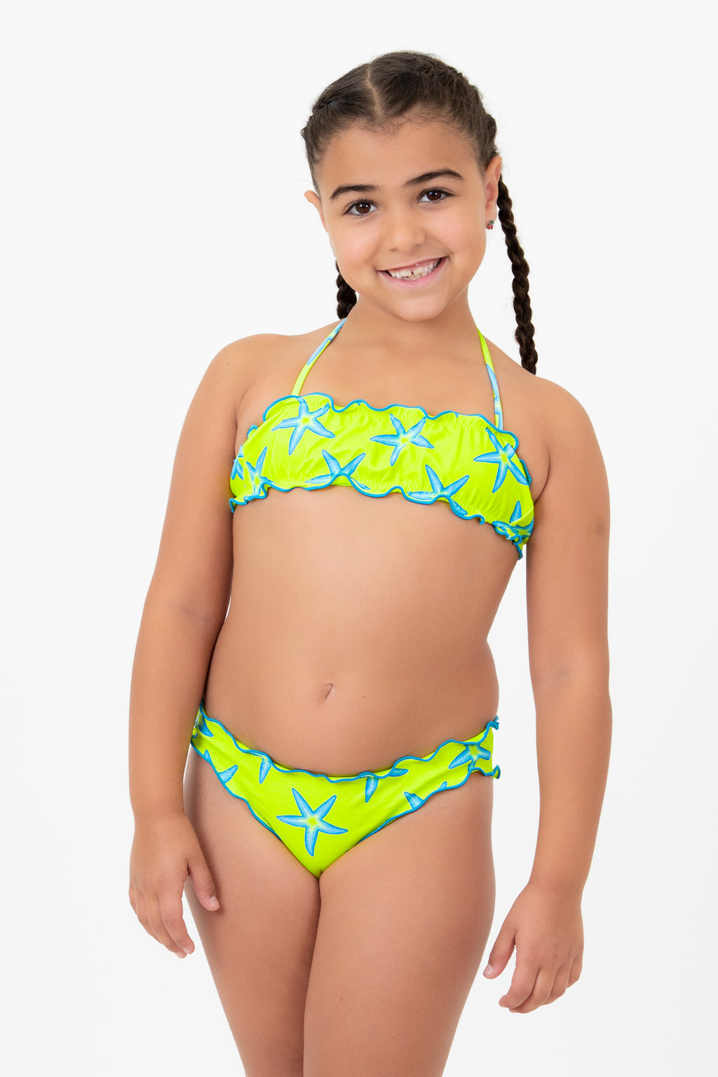 Bikini Fascia Frou-Frou Bimba - Stella Flo