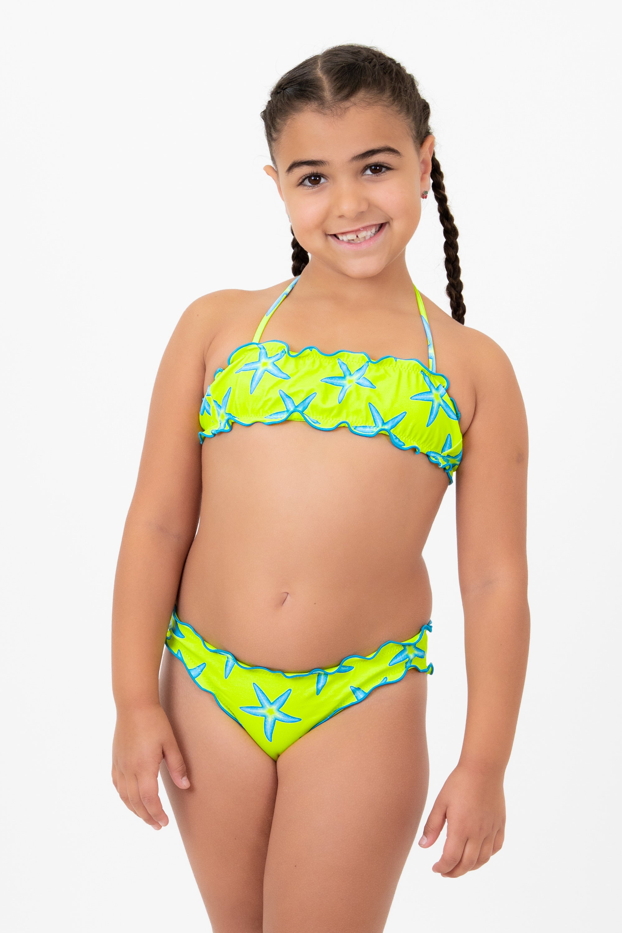 Bikini Fascia Frou-Frou Bimba - Stella Flo
