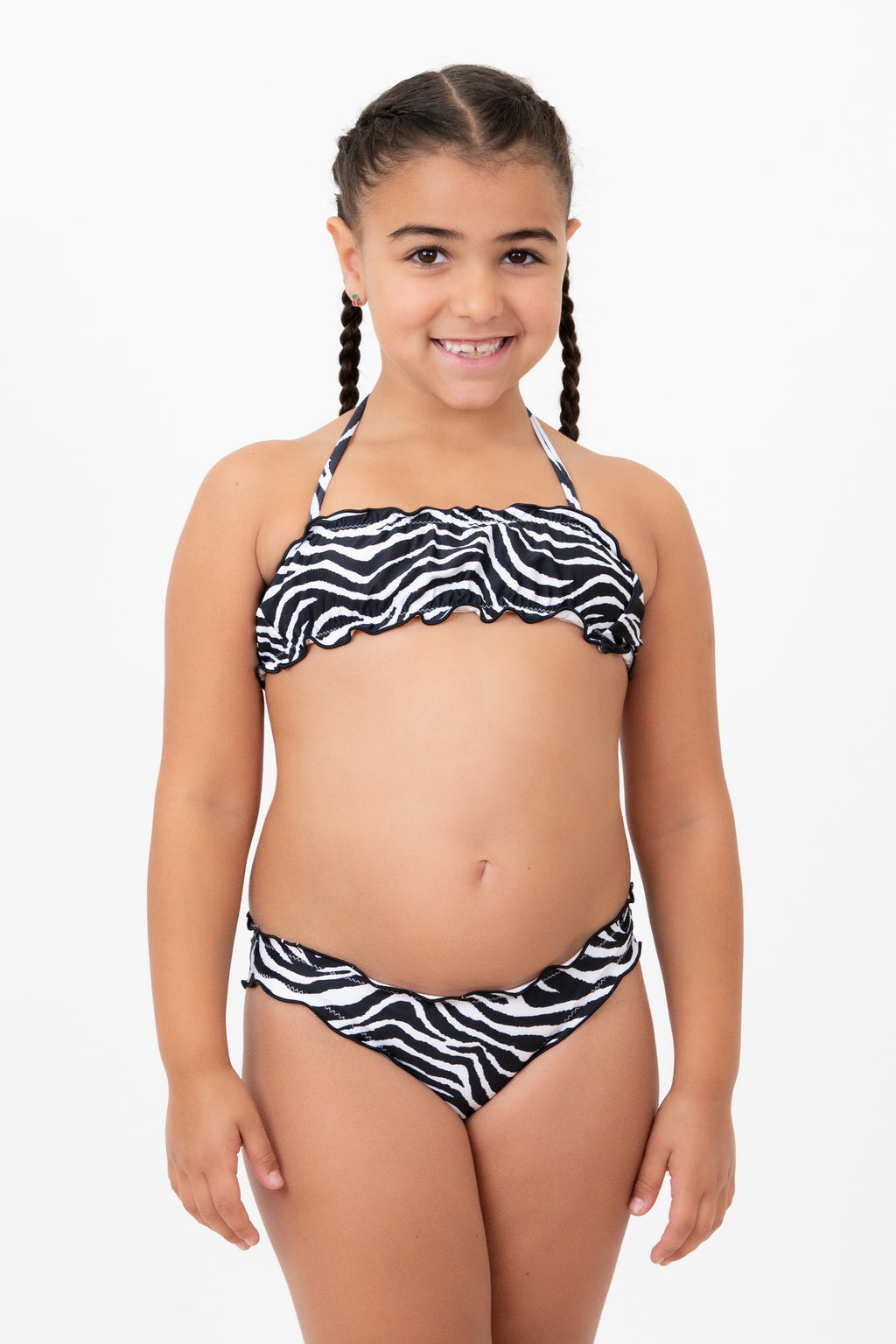 Bikini Fascia Frou-Frou Bimba - Zebrato