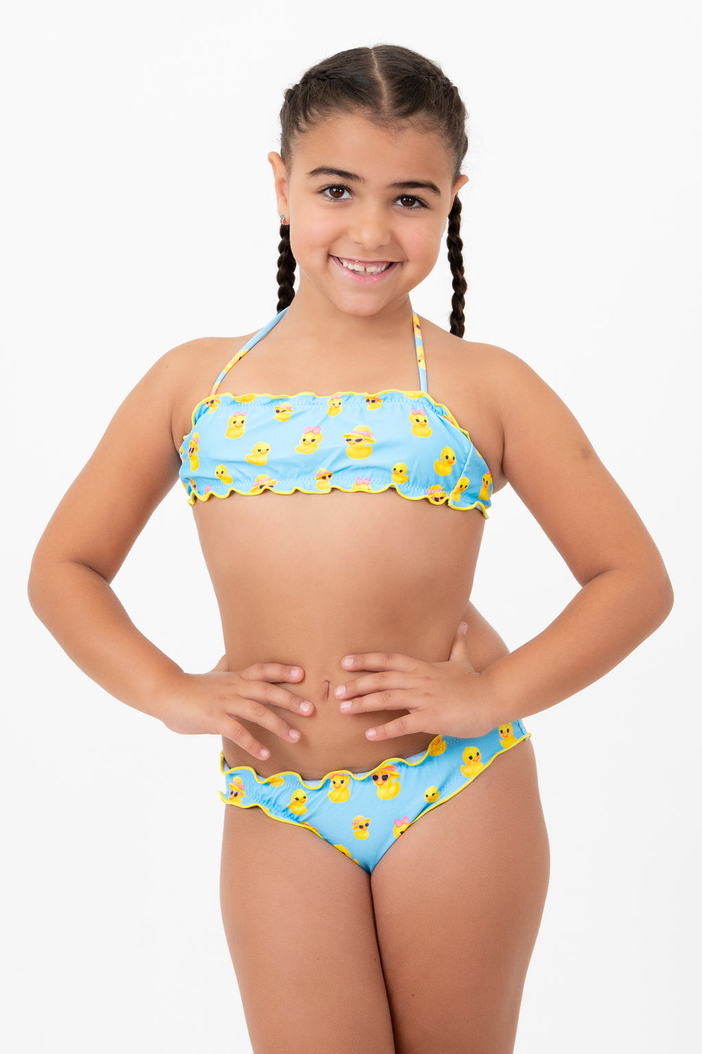 Bikini Fascia Frou-Frou Bimba - Papere Duck