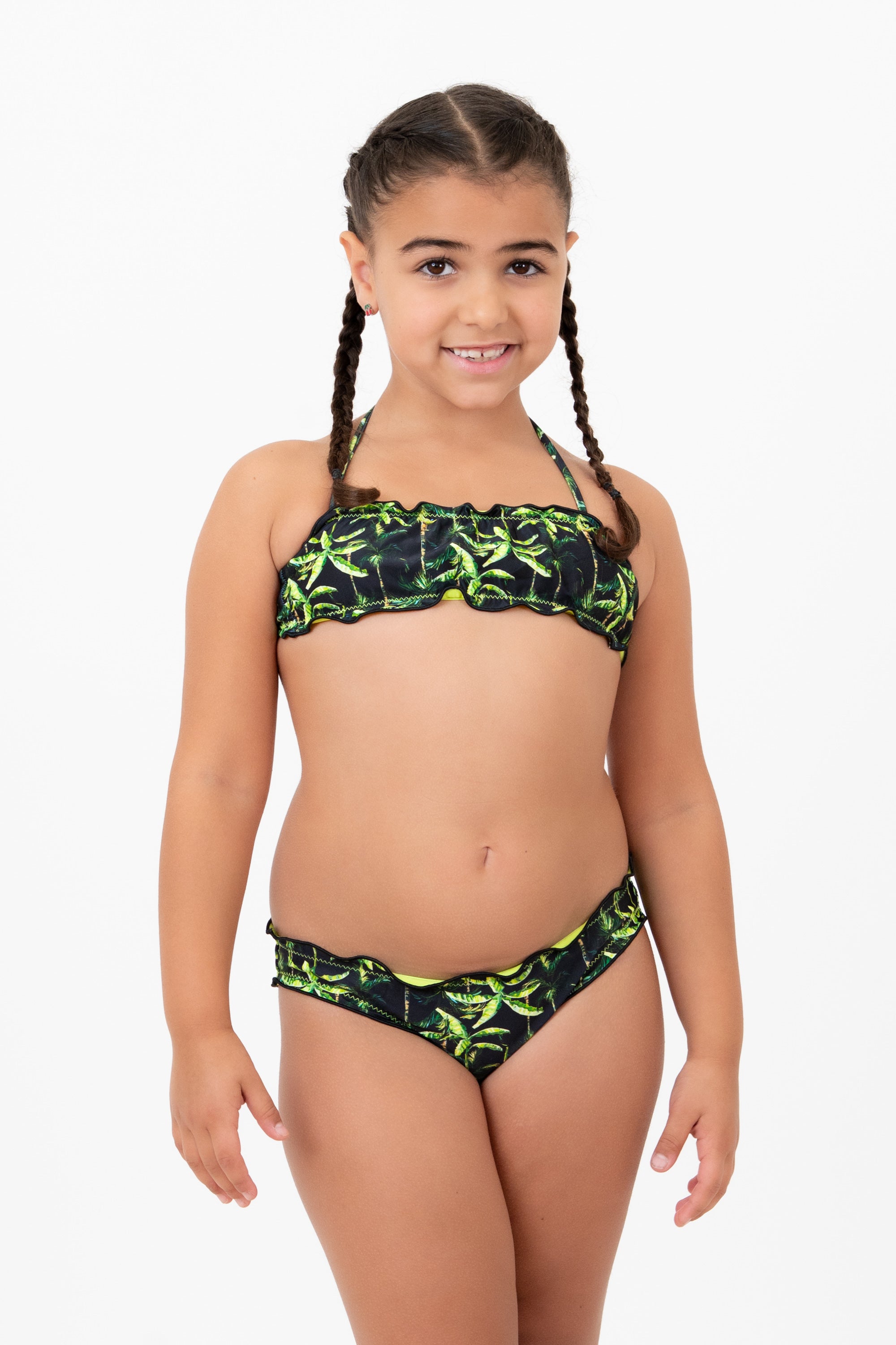 Bikini Fascia Frou-Frou Bimba - Palme