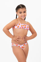 Bikini Fascia Frou-Frou Bimba - Fragole