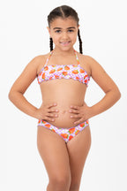 Bikini Fascia Frou-Frou Bimba - Fragole