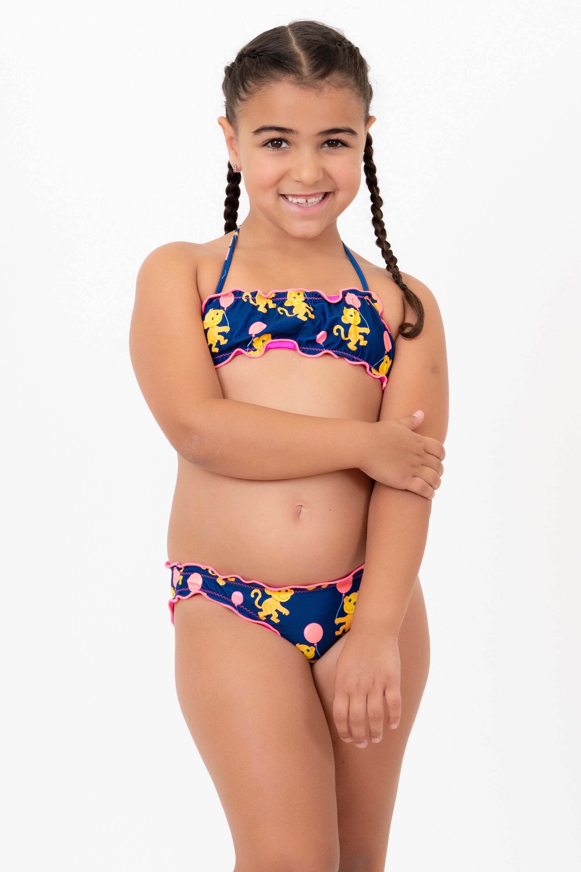 Bikini Fascia Frou-Frou Bimba - Monkey
