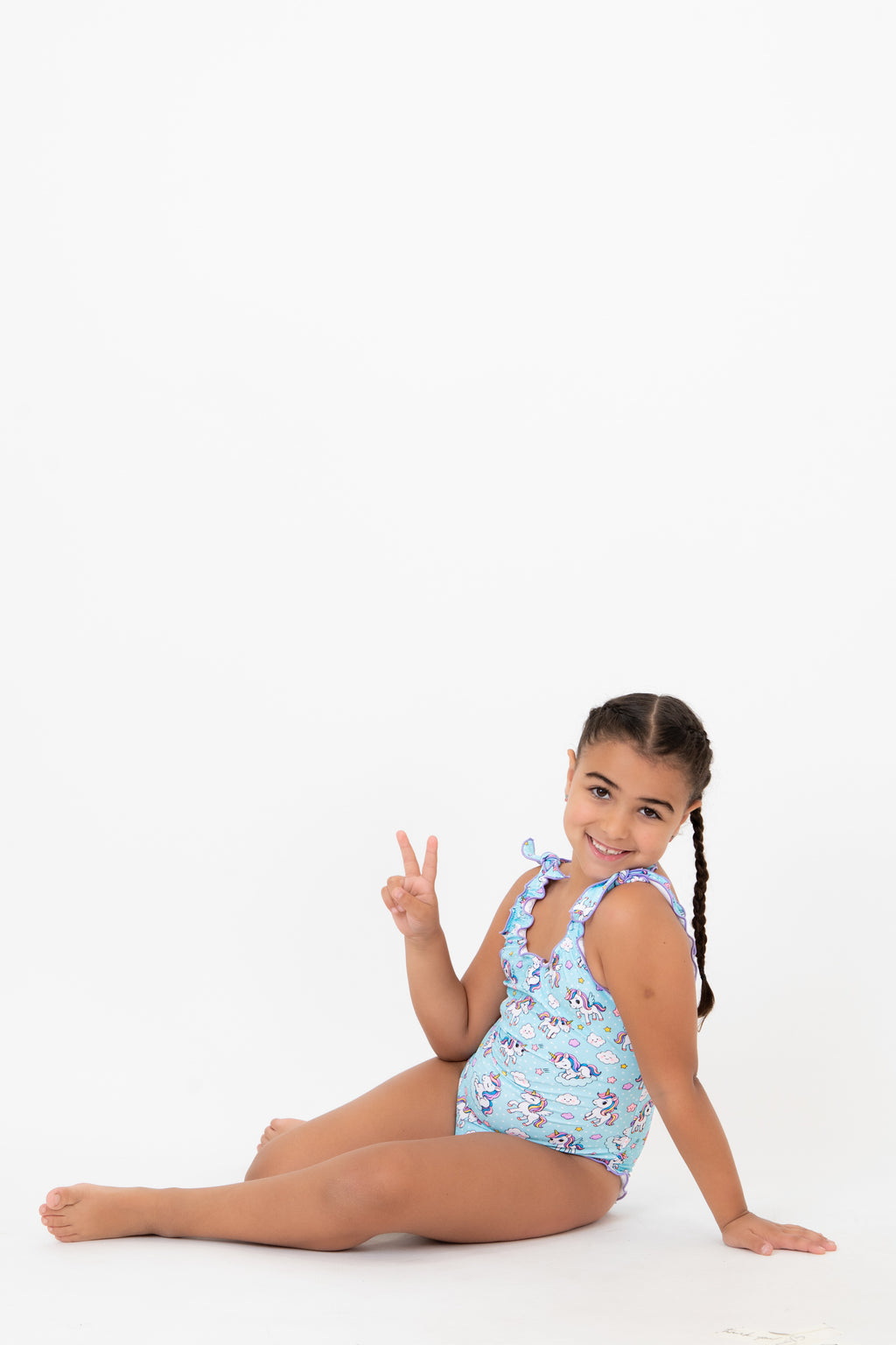 Intero Bimba Unicorno