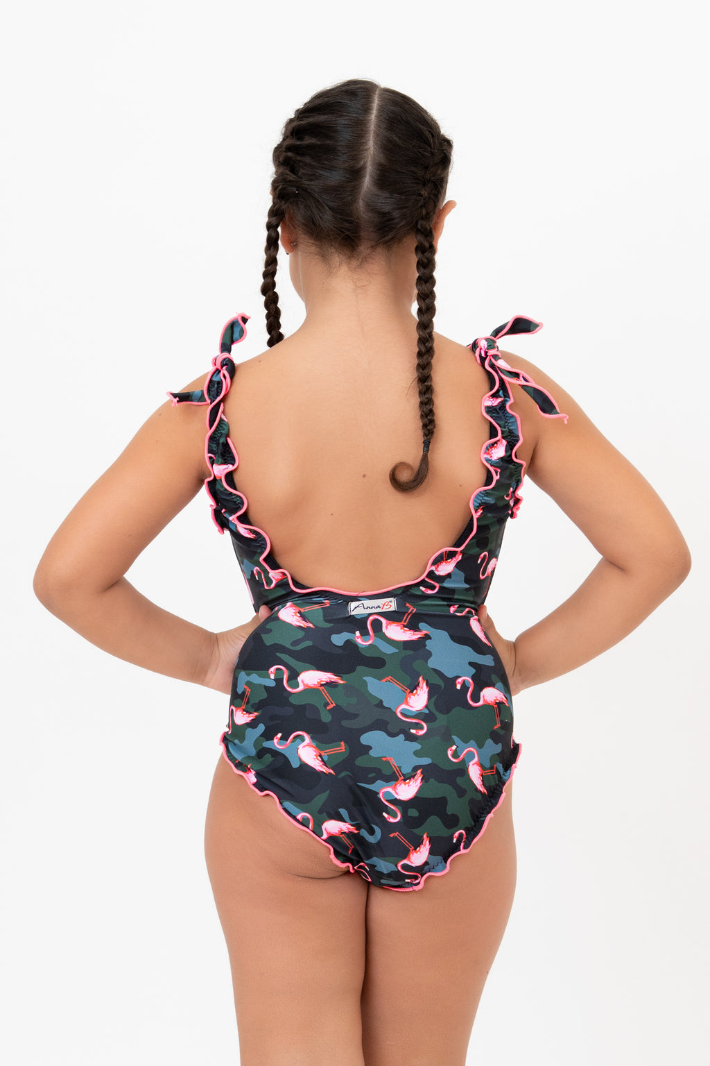 Intero Bimba Flamingo