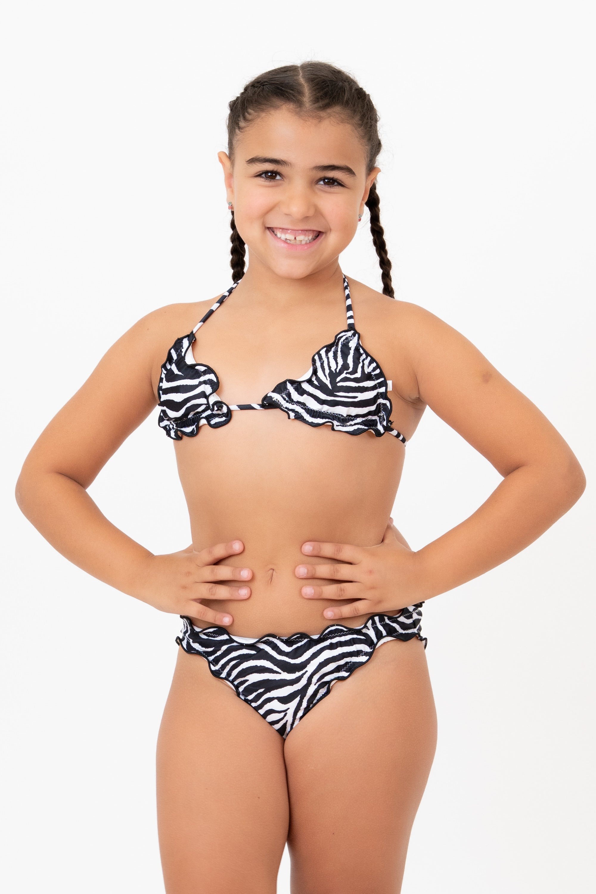 Bikini Triangolo Bimba - Zebrato