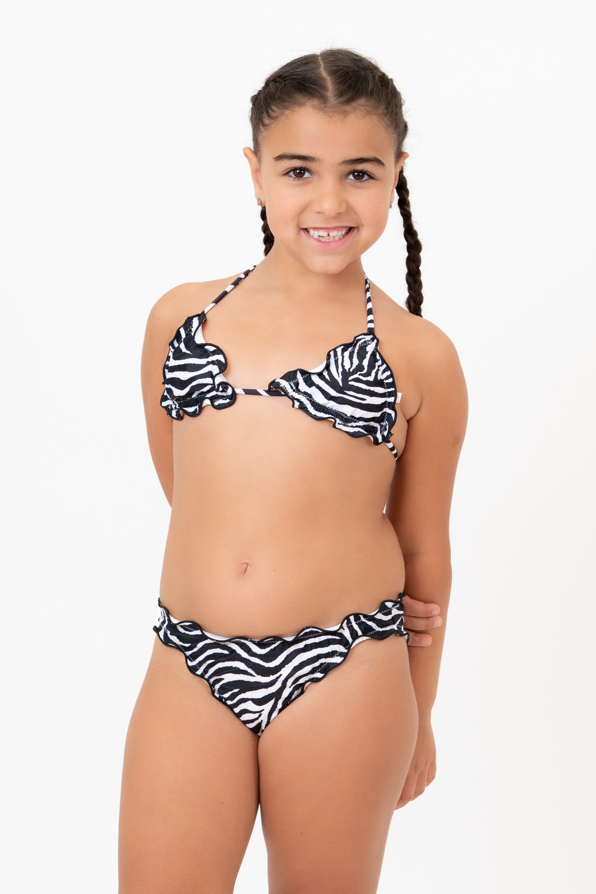 Bikini Triangolo Bimba - Zebrato