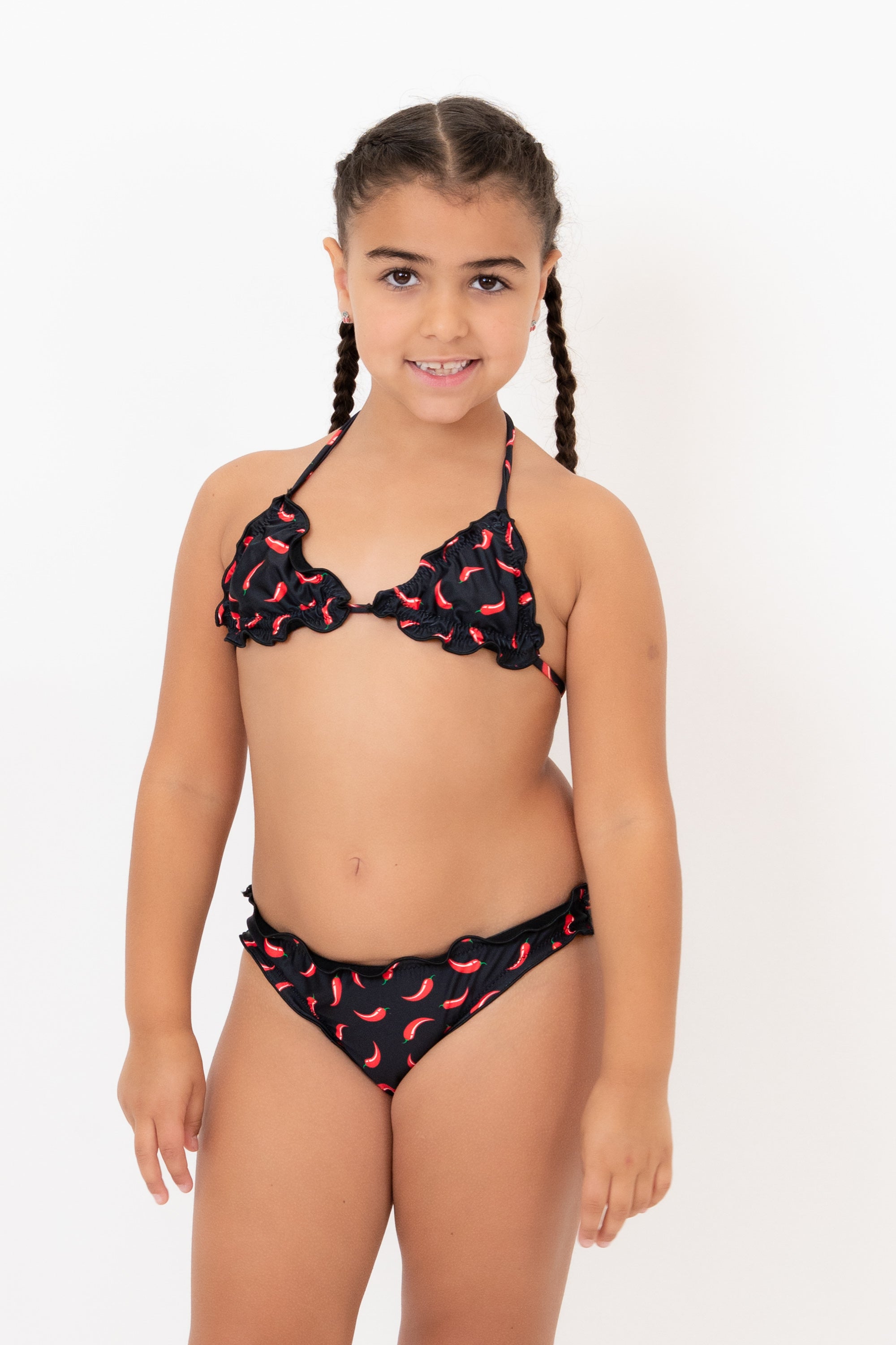 Bikini Triangolo Bimba - Peperoncino