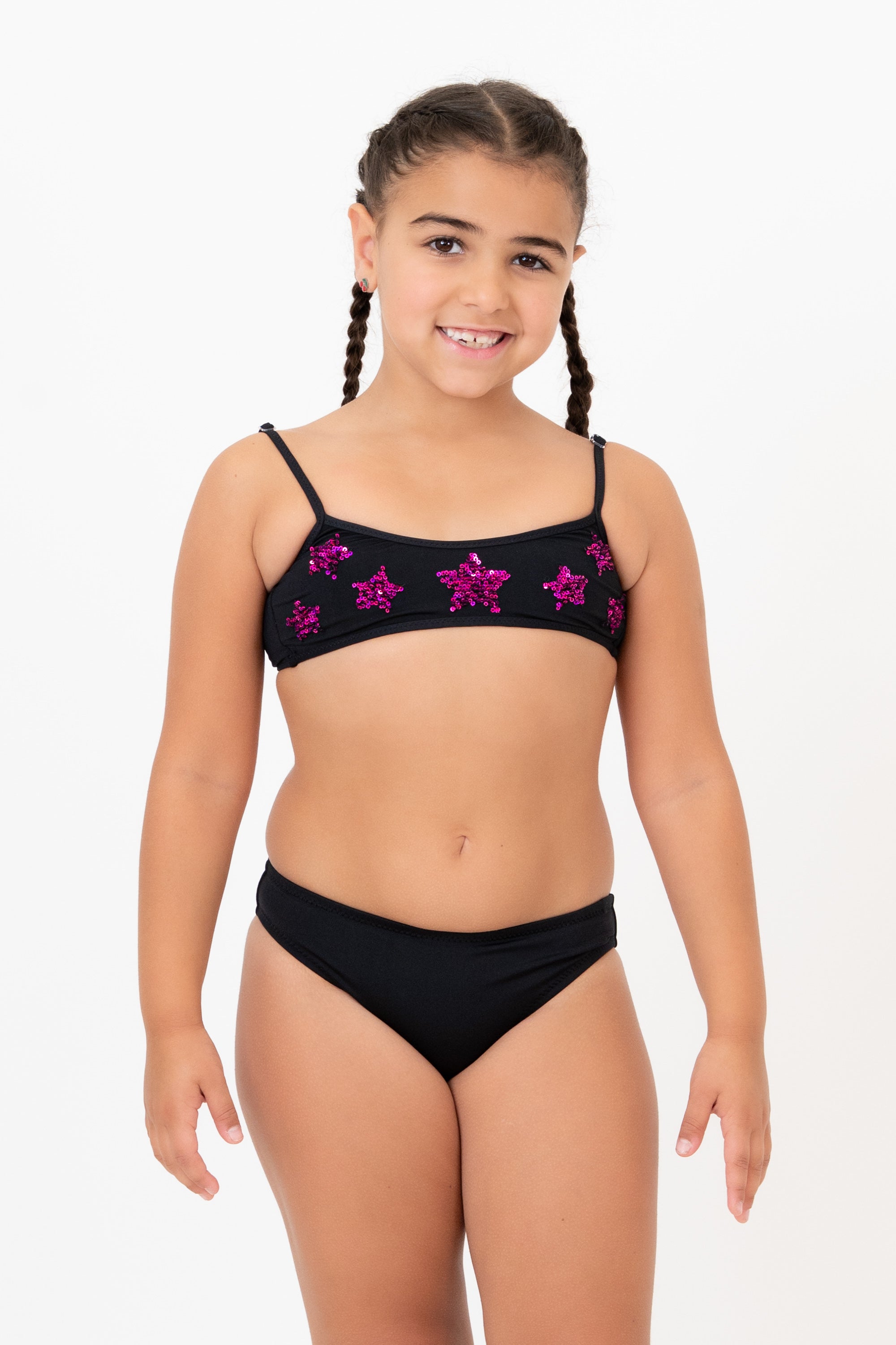 Bikini Bimba Paillettes Nero
