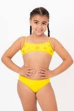 Bikini Bimba Paillettes Giallo